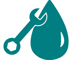 Generic plumbing company logo