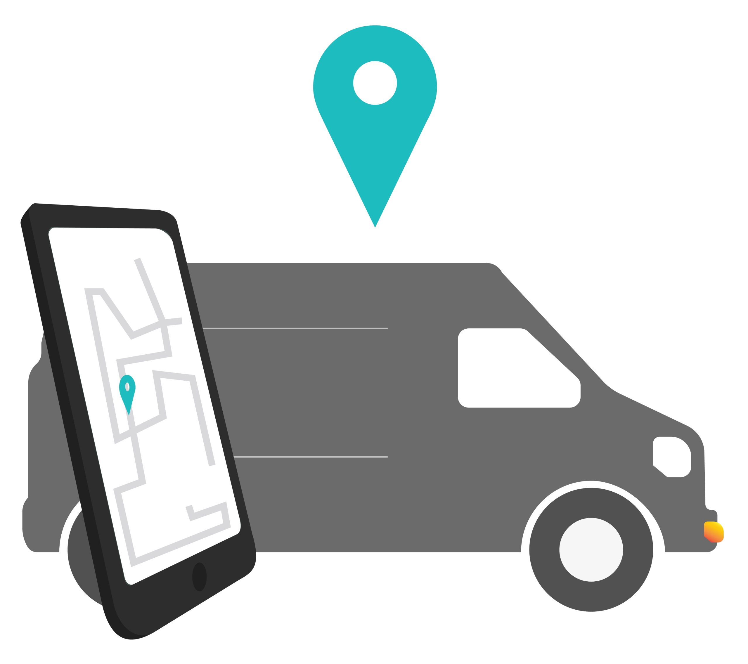 Vehicle tracking icon